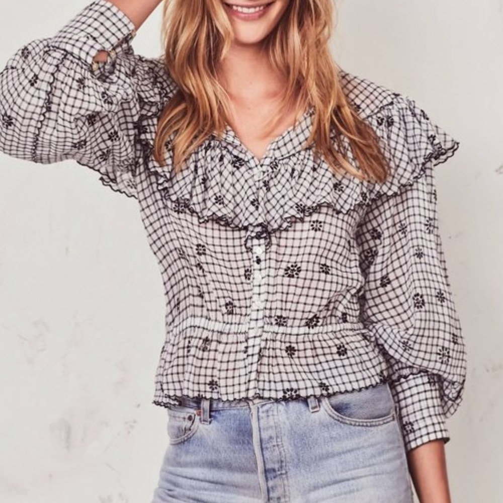 Love shack fancy top